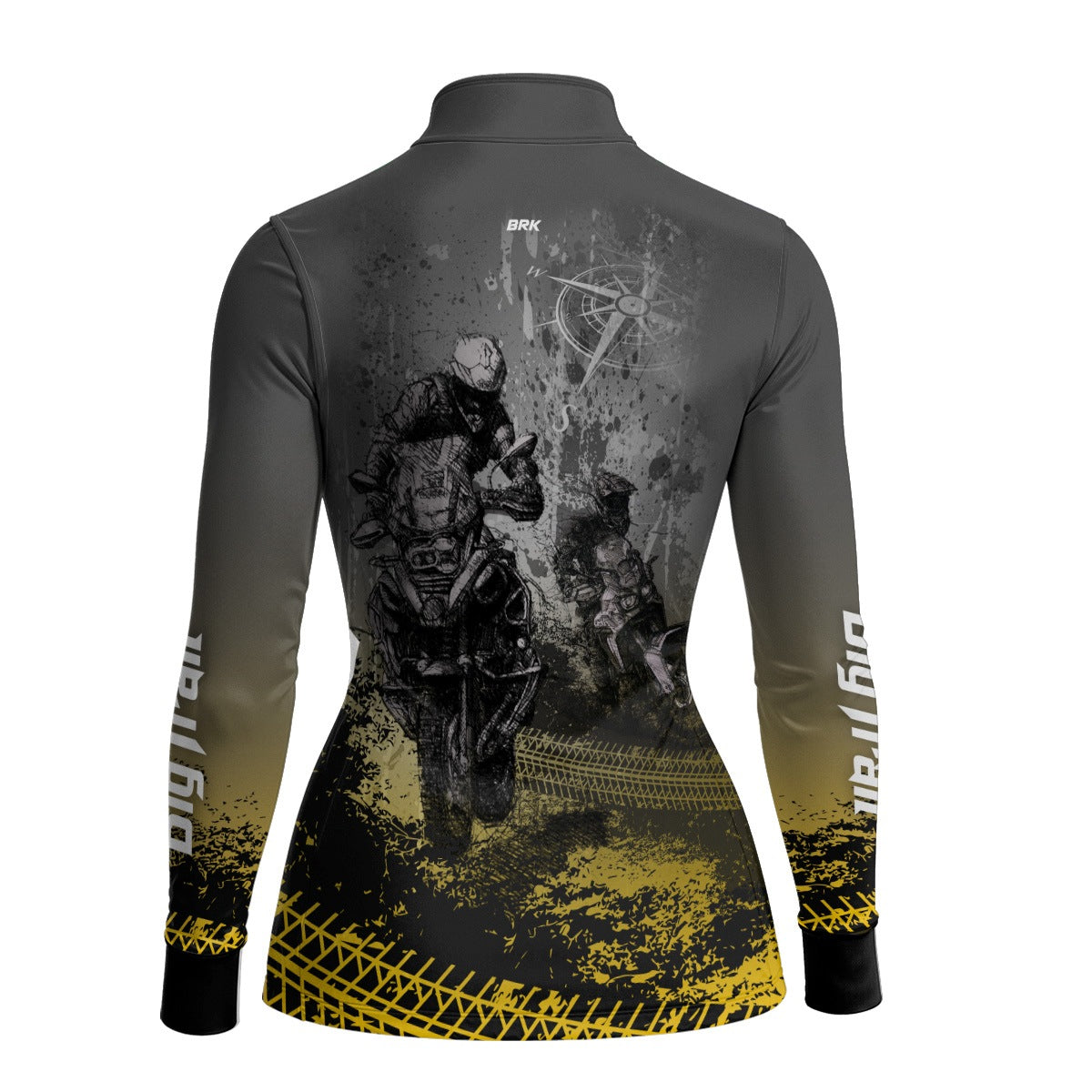 Camisa de Motociclismo Feminina Brk Big Trail Life com Proteção Solar UV50+
