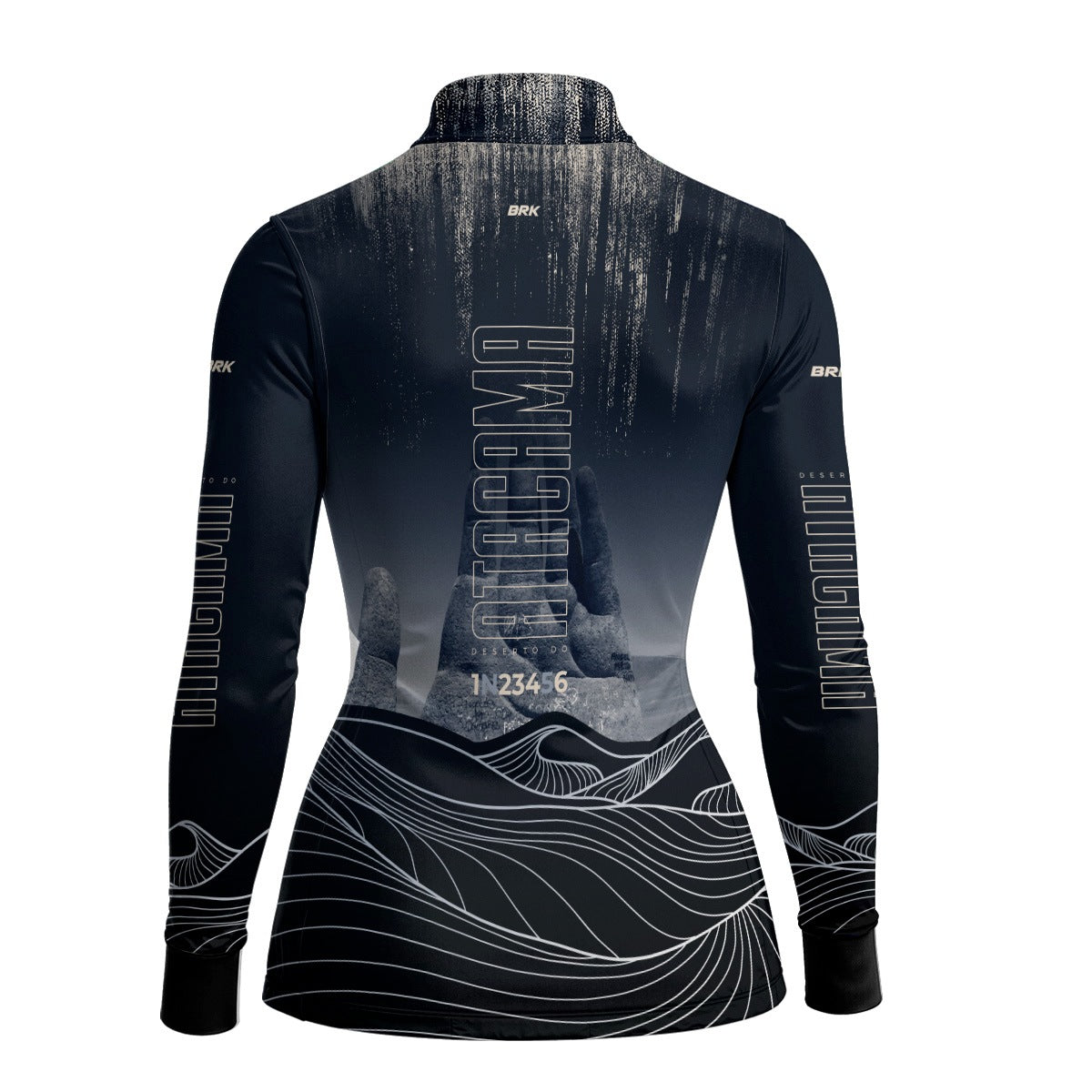 Camisa de Motociclismo Feminina Brk Deserto do Atacama com Proteção Solar UV50+