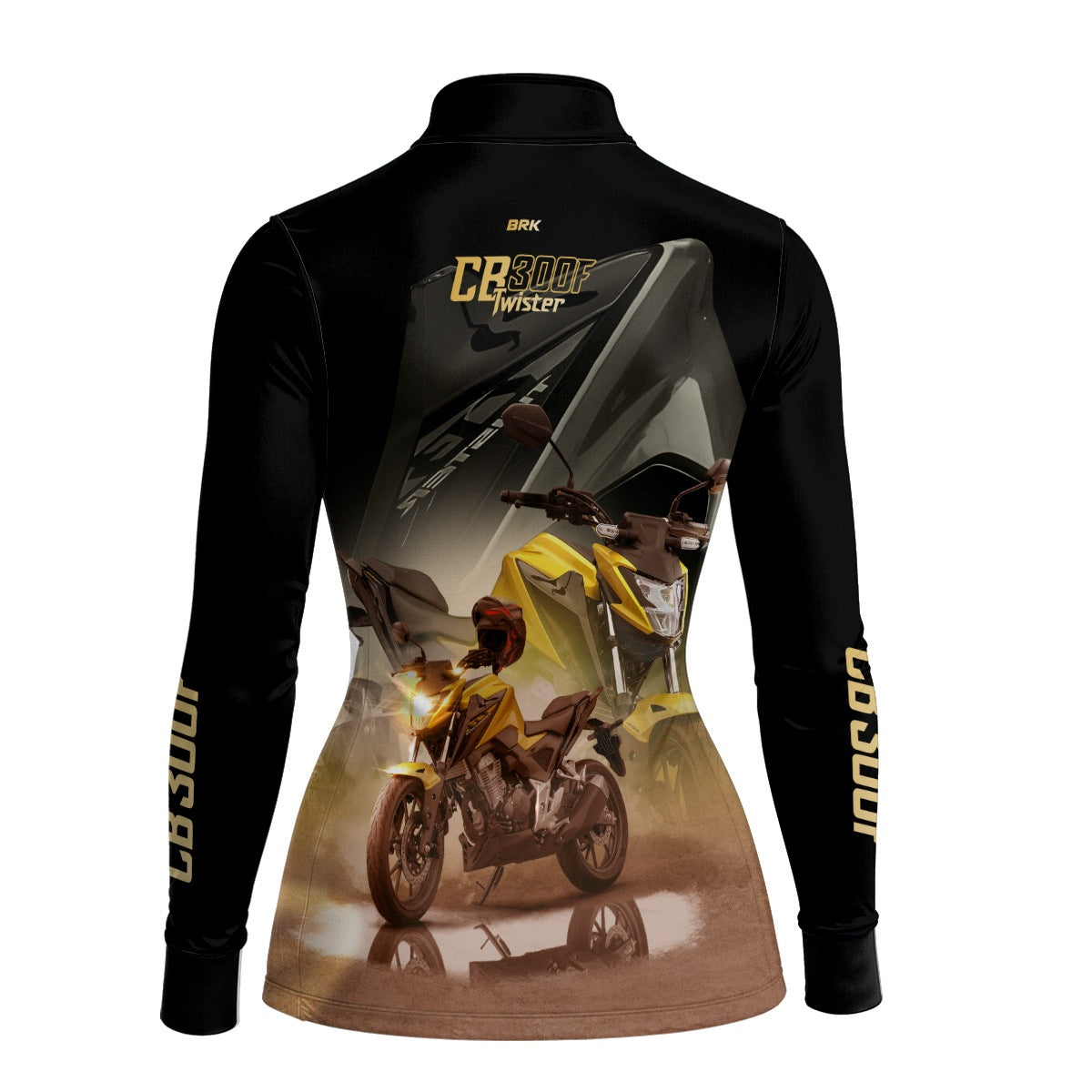 Camisa de Motociclismo Feminina Brk CB300F Twister com Proteção UV50+