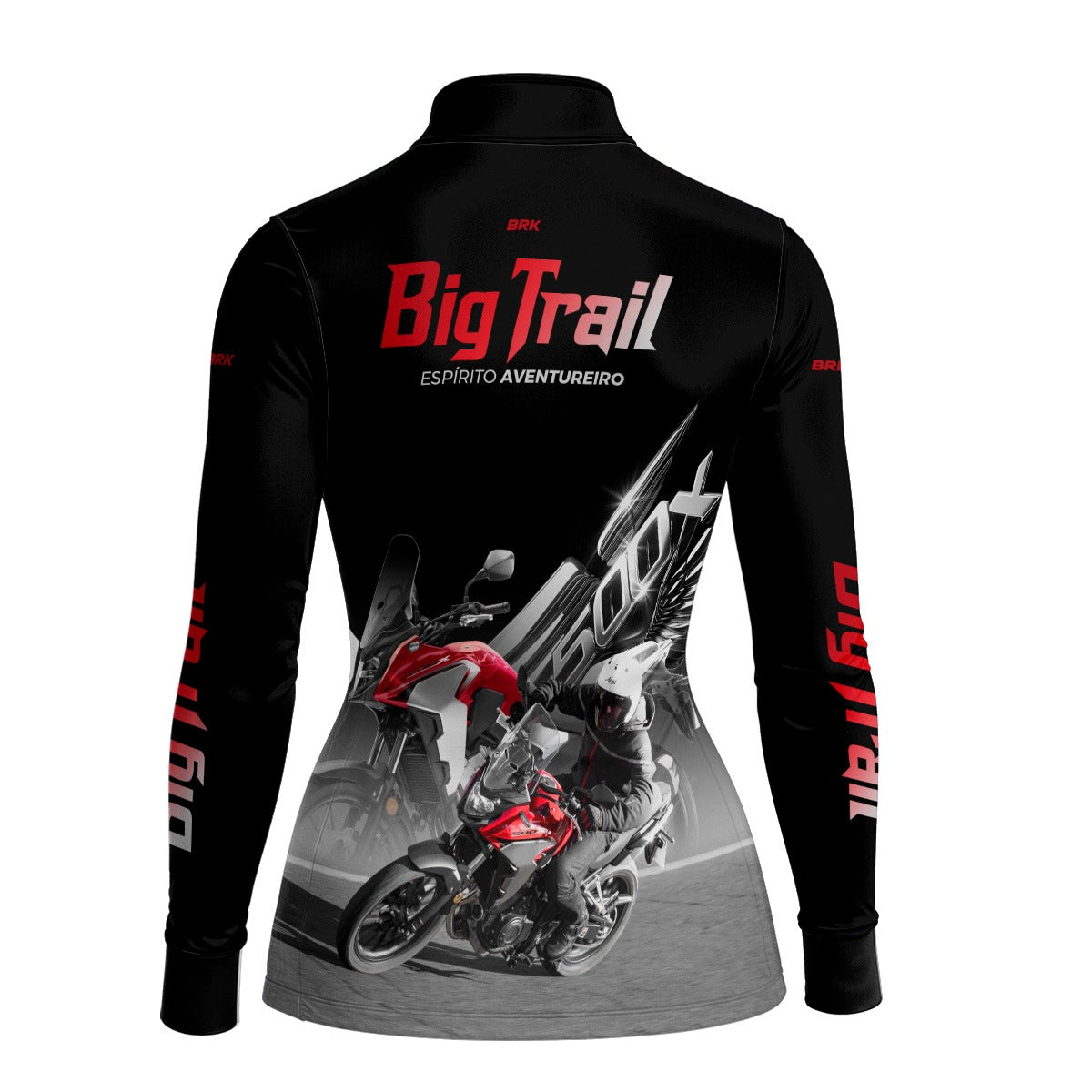 Camisa de Motociclismo Feminina Brk CB500X com Proteção Solar UV50+