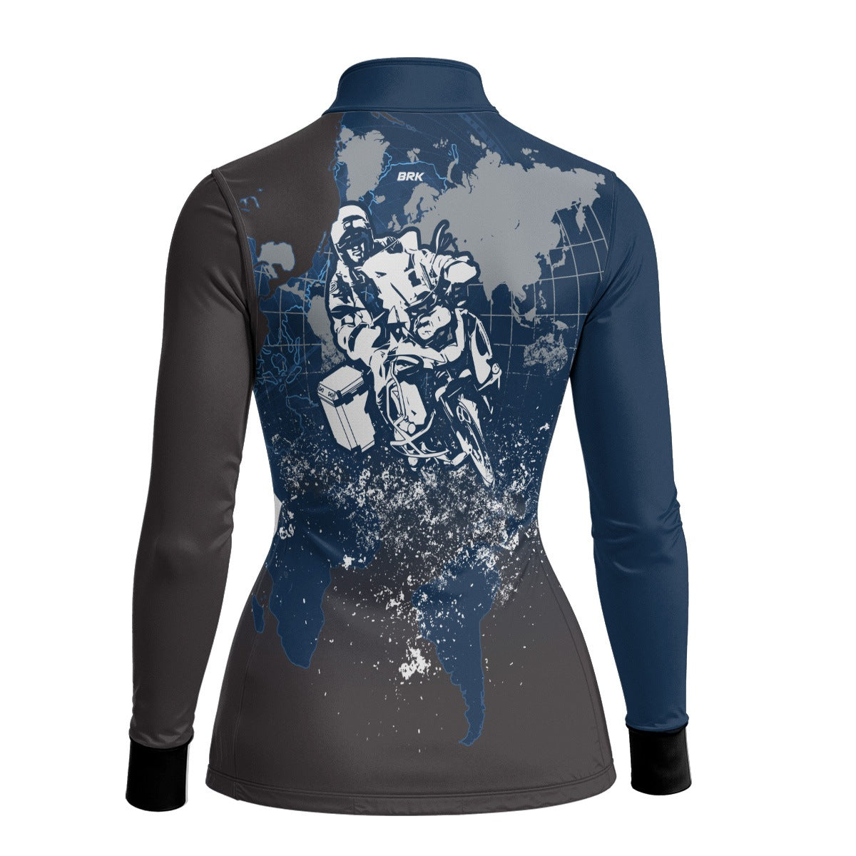 Camisa de Motociclismo Feminina Brk Motociclismo Big Trail Life com Proteção Solar UV50+