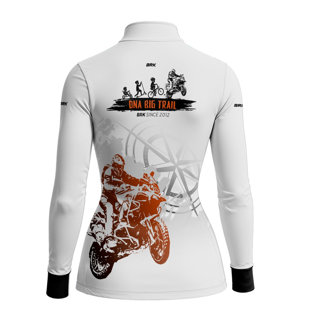 Camisa de Motociclismo Feminina Brk Evolução Big Trail com Proteção Solar UV50+