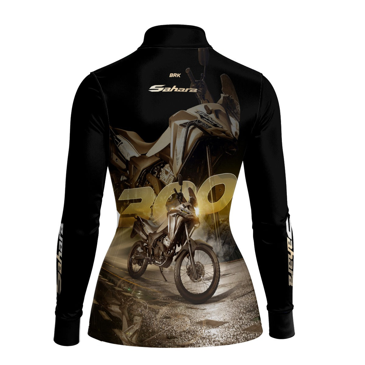 Camisa de Motociclismo Feminina Brk XRE 300 SAHARA com Proteção UV50+