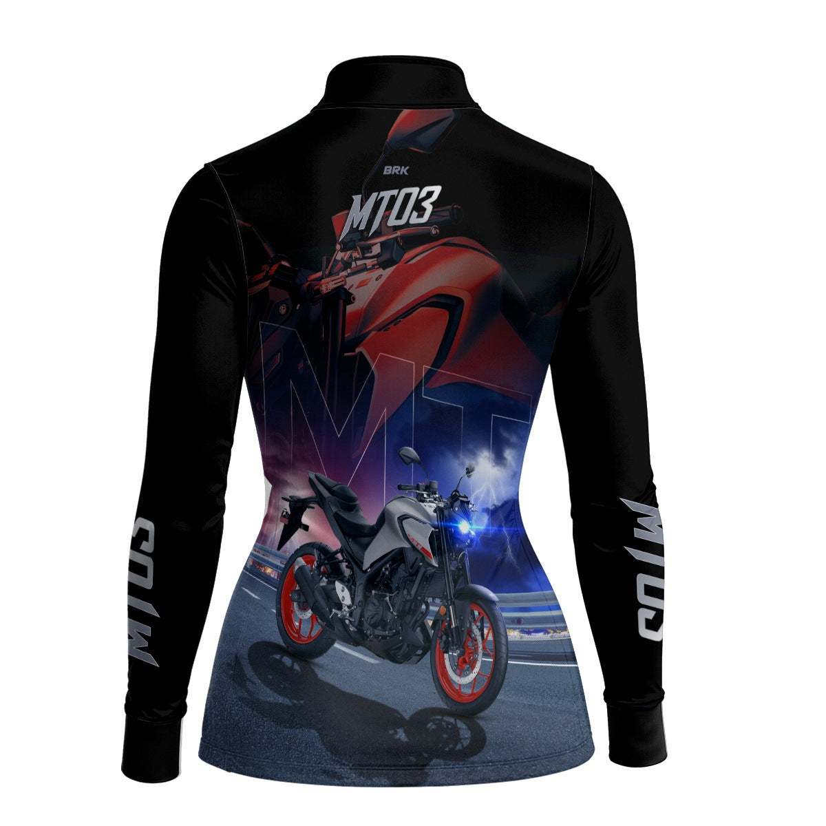 Camisa de Motociclismo Feminina Brk MT03 com Proteção UV50+
