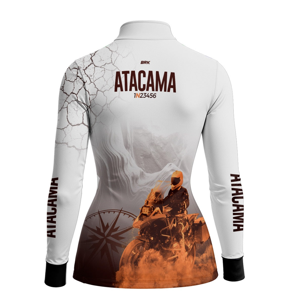 Camisa de Motociclismo Feminina Brk Expedição Atacama com Proteção Solar UV50+