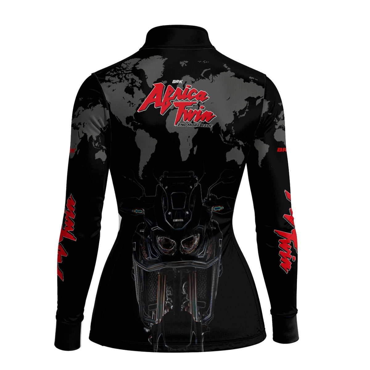 Camisa Feminina Motociclismo Brk Honda África Twin 1100 com Proteção Solar UV50+