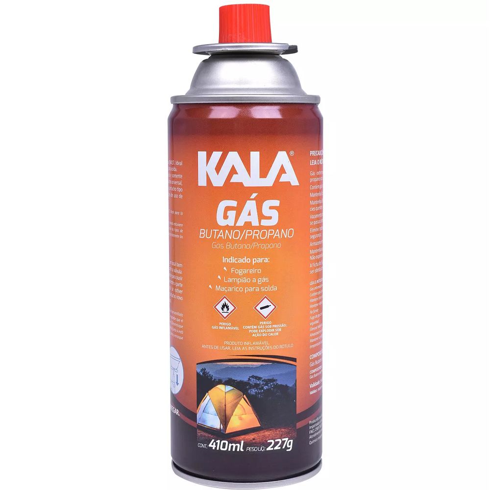 Cartucho de Gás 410ml 227g - Kala