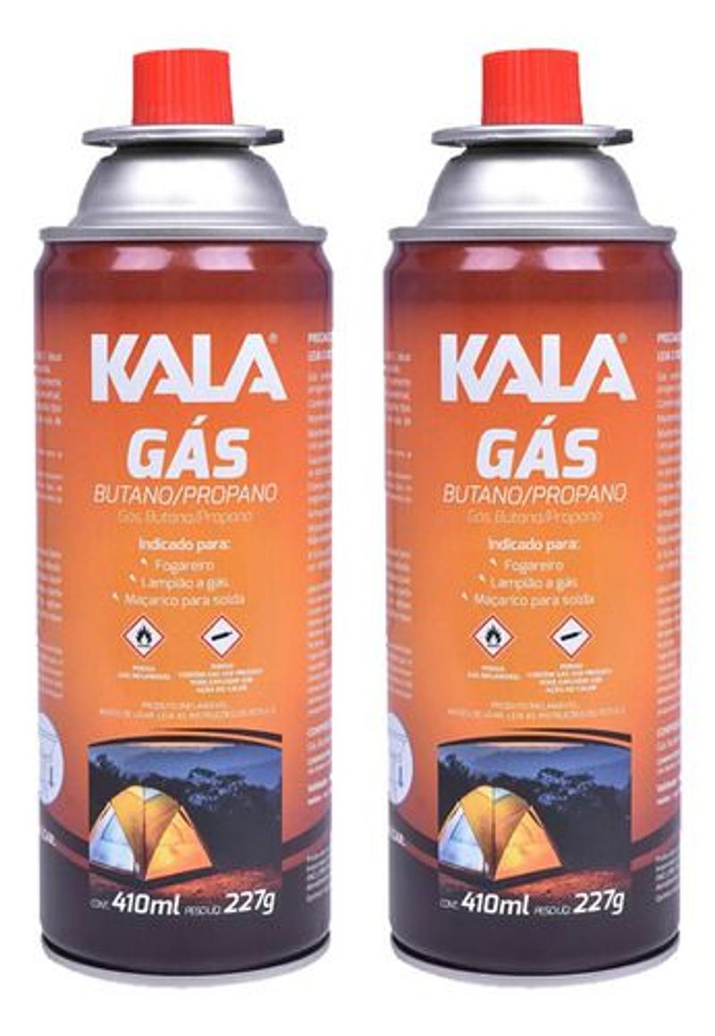 Cartucho de Gás 410ml 227g - Kala