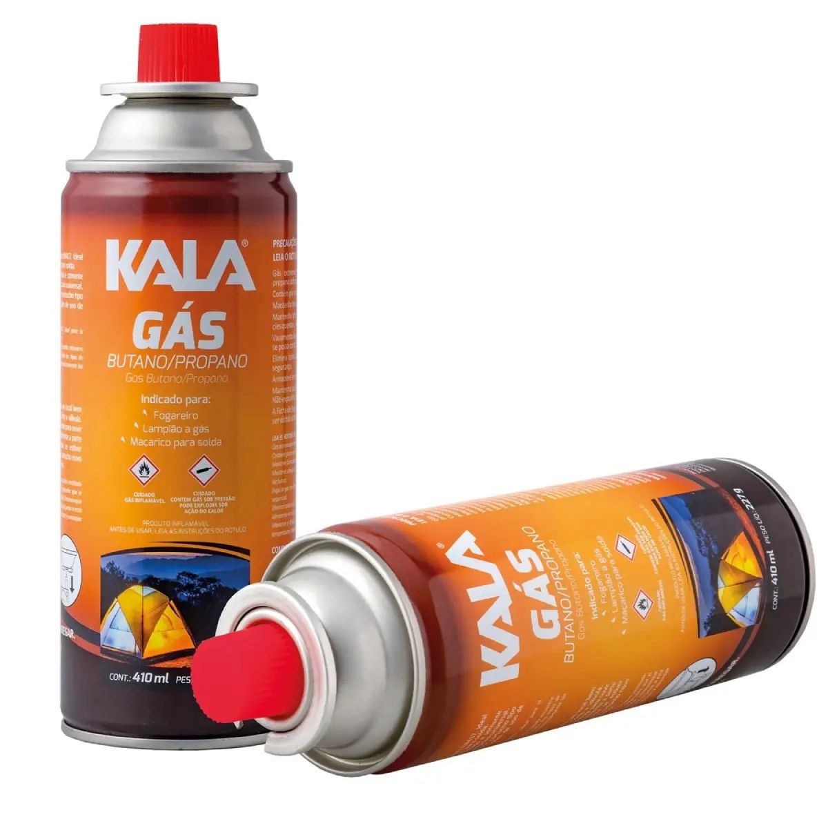 Cartucho de Gás 410ml 227g - Kala