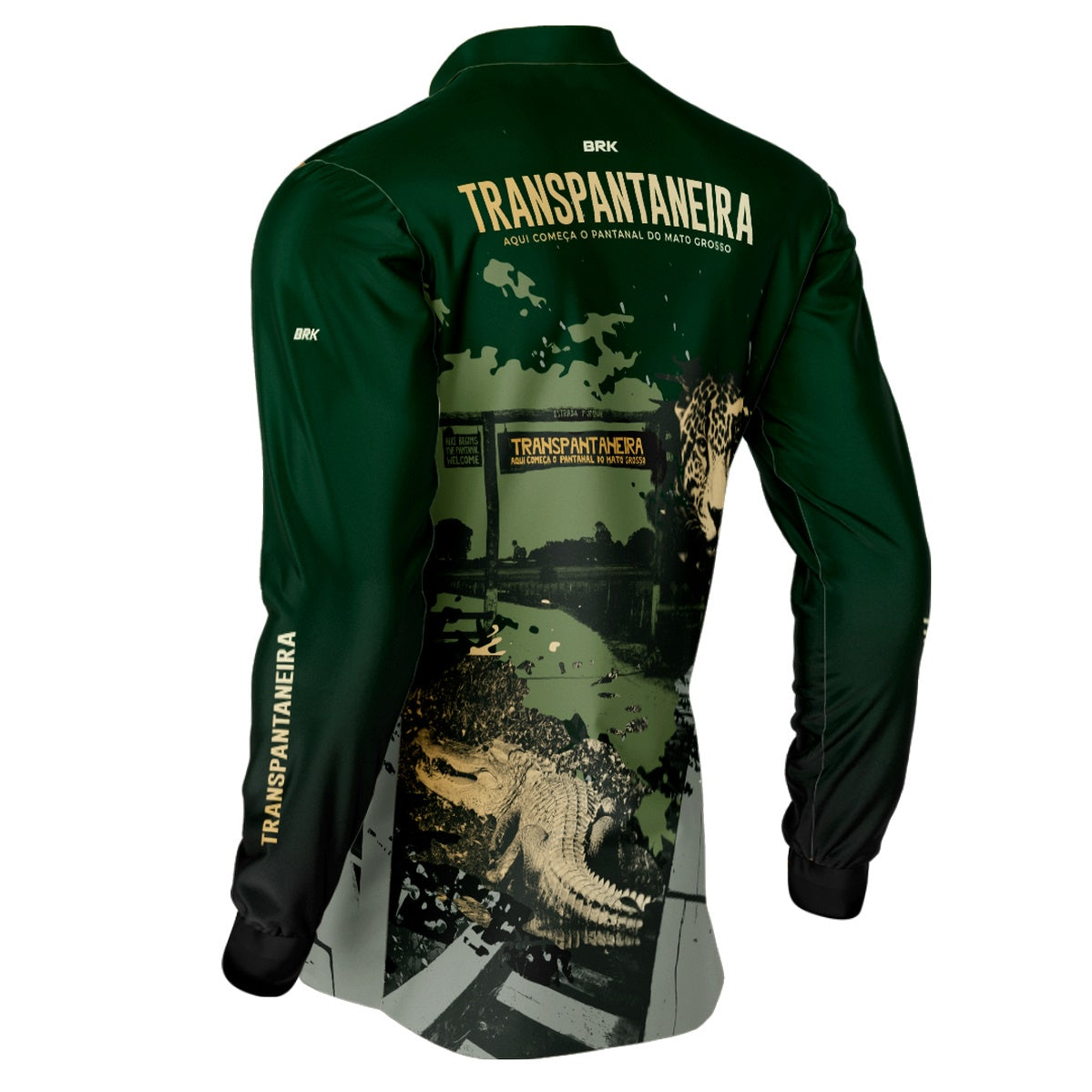 Camisa de Motociclismo Brk Transpantaneira com Proteção Solar UV50+