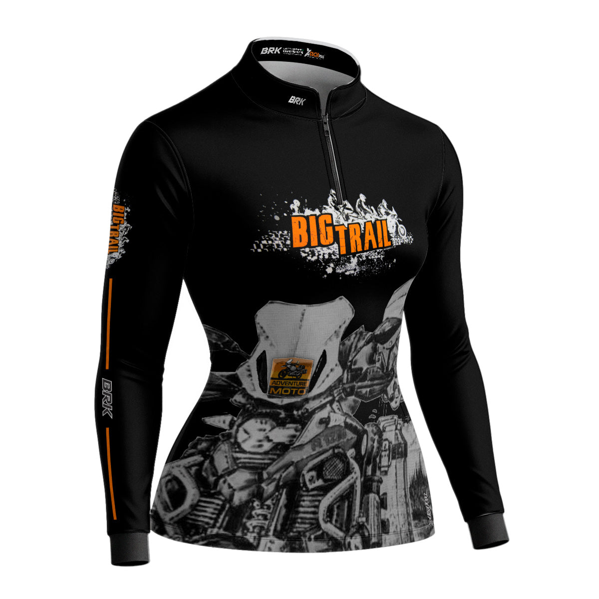 Camisa de Motociclismo Feminina Brk Big Trail com Proteção Solar UV50+
