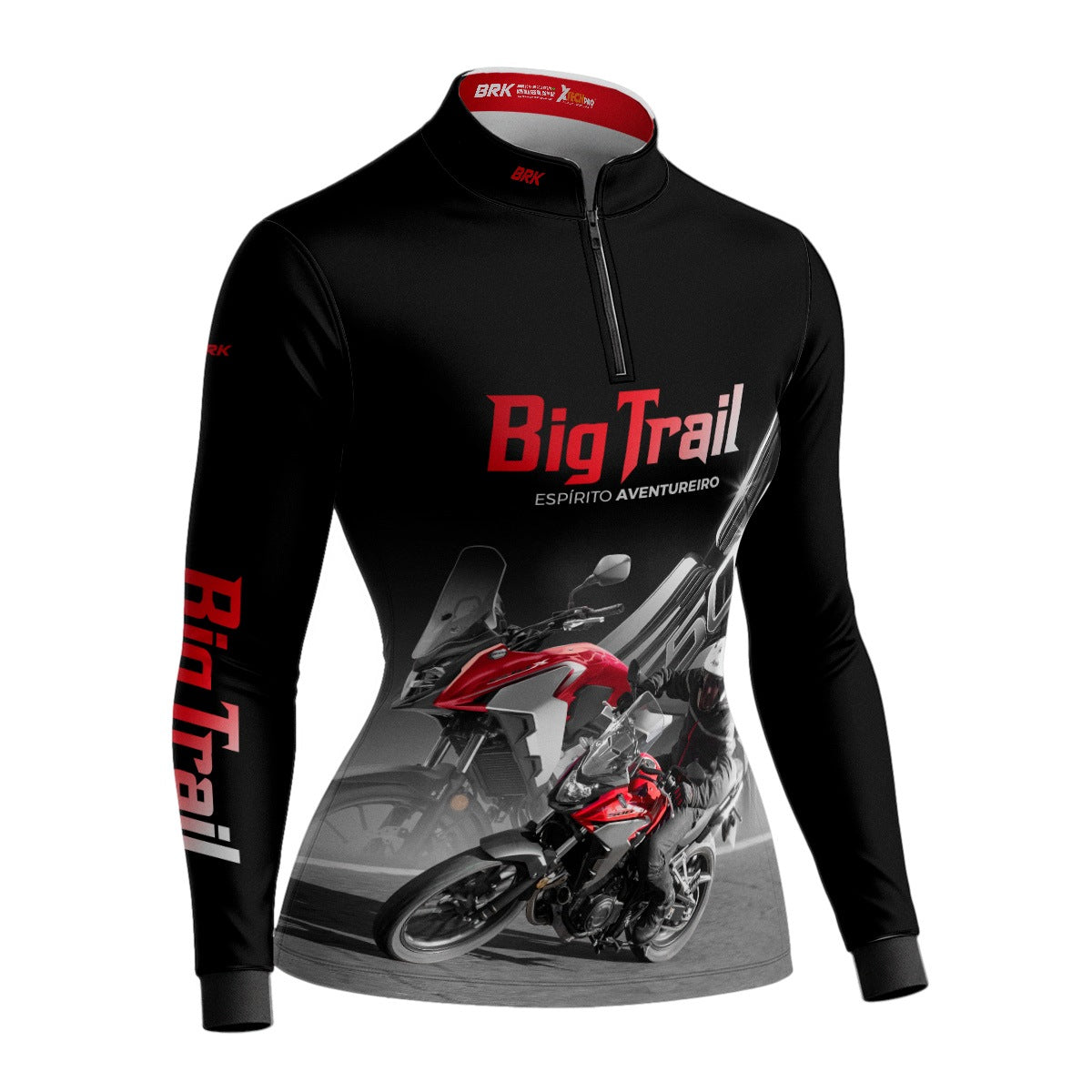 Camisa de Motociclismo Feminina Brk CB500X com Proteção Solar UV50+