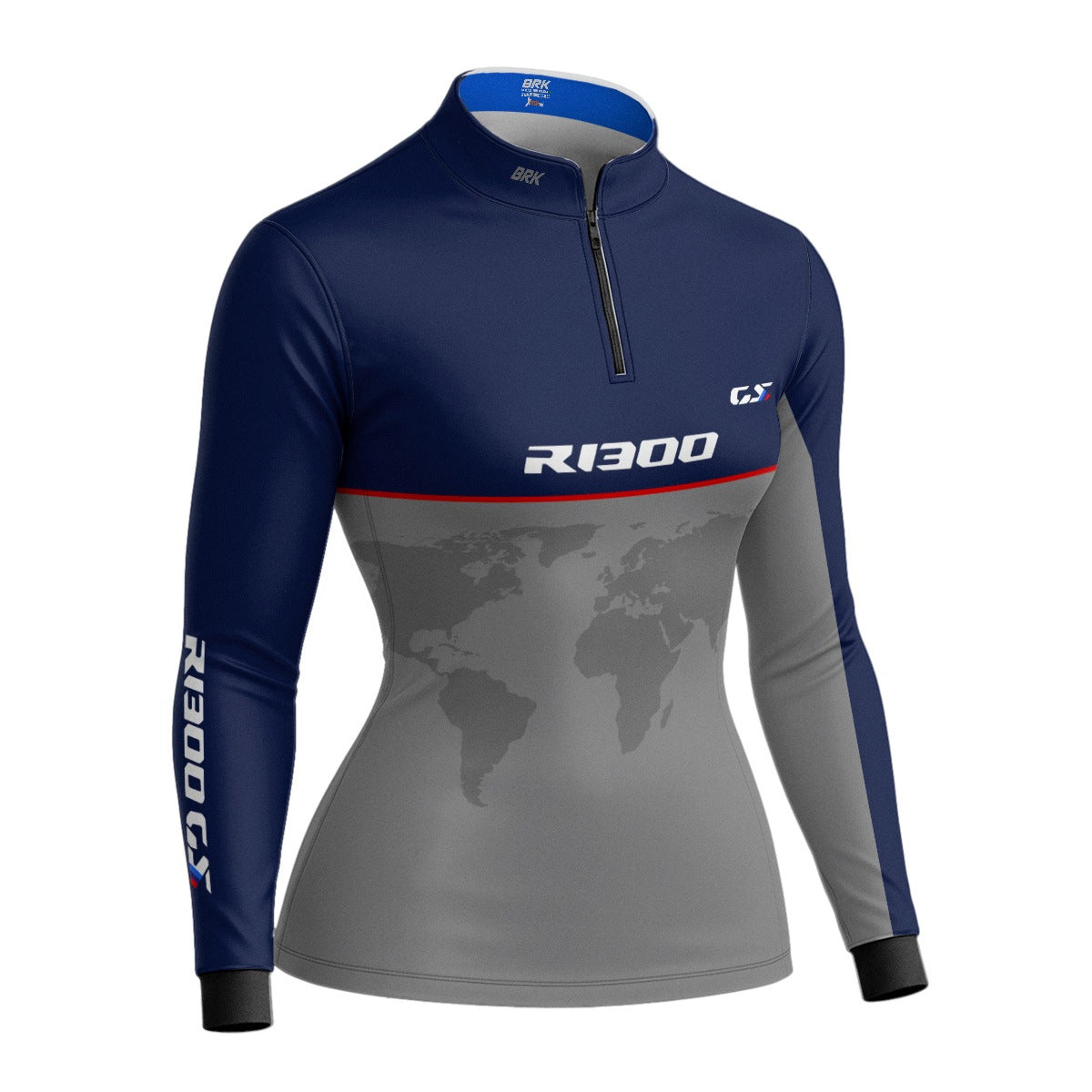 Camisa de Motociclismo Feminina Brk GS R1300 com Proteção UV50+