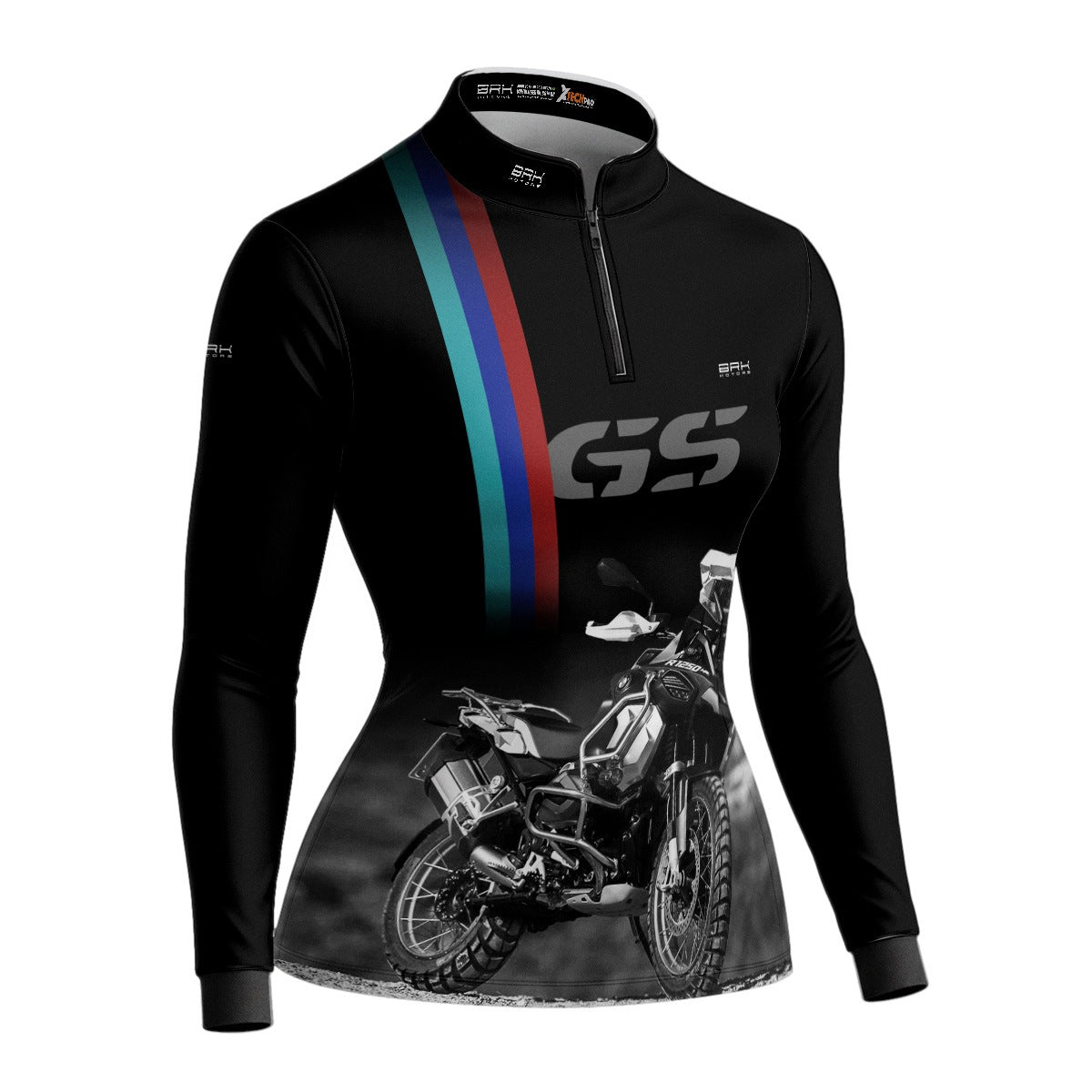Camisa de Motociclismo Feminina Brk GS Adventure com Proteção Solar UV50+