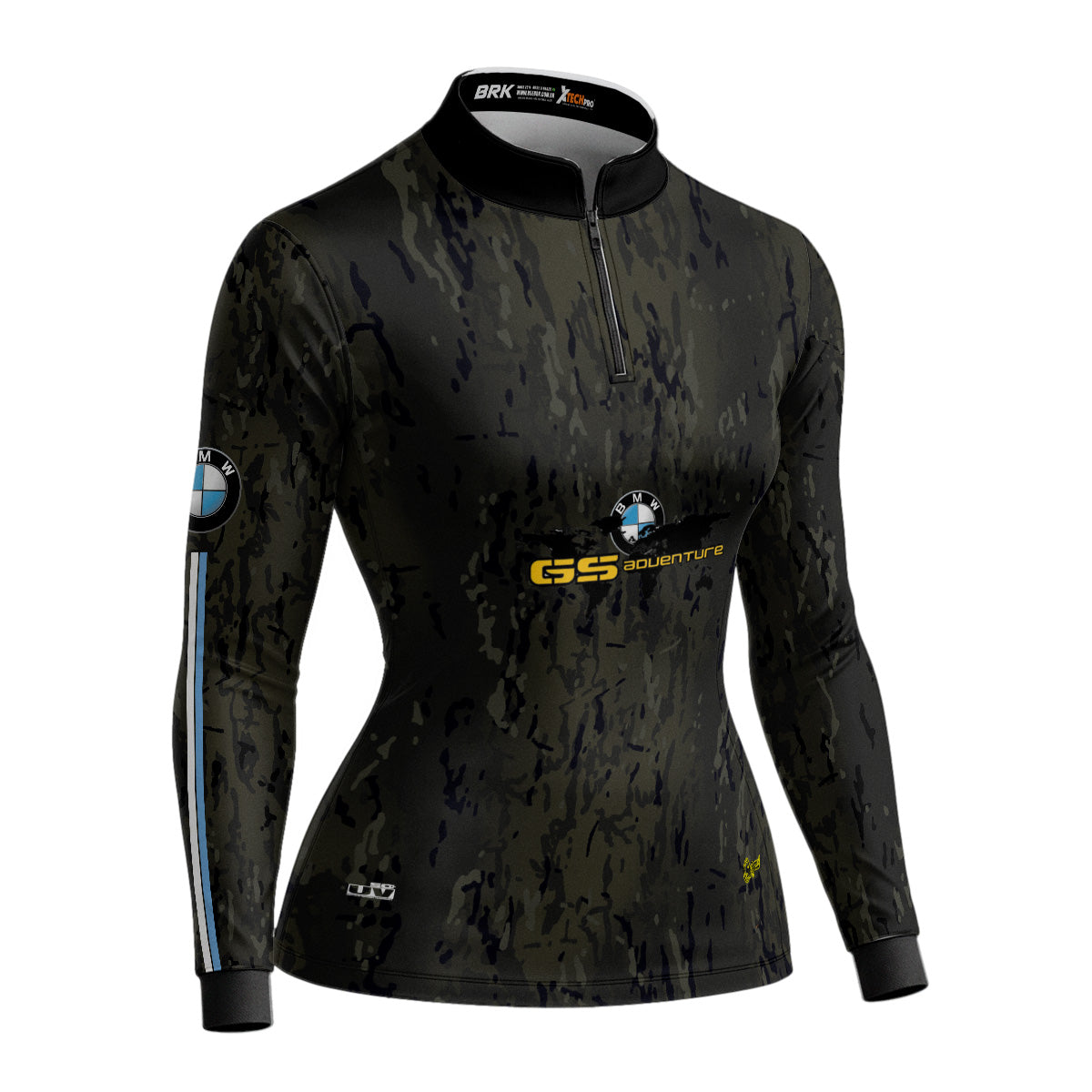 Camisa de Motociclismo Feminina Brk GS Adventure com Proteção UV50+