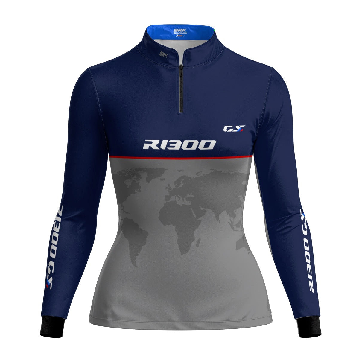 Camisa de Motociclismo Feminina Brk GS R1300 com Proteção UV50+
