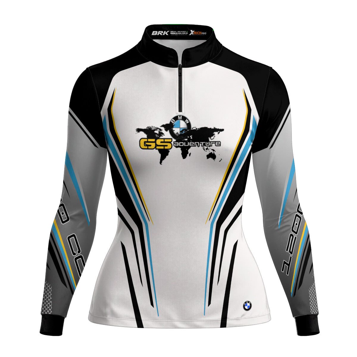 Camisa de Motociclismo Feminina Brk GS Adventure 04 com Proteção UV50+