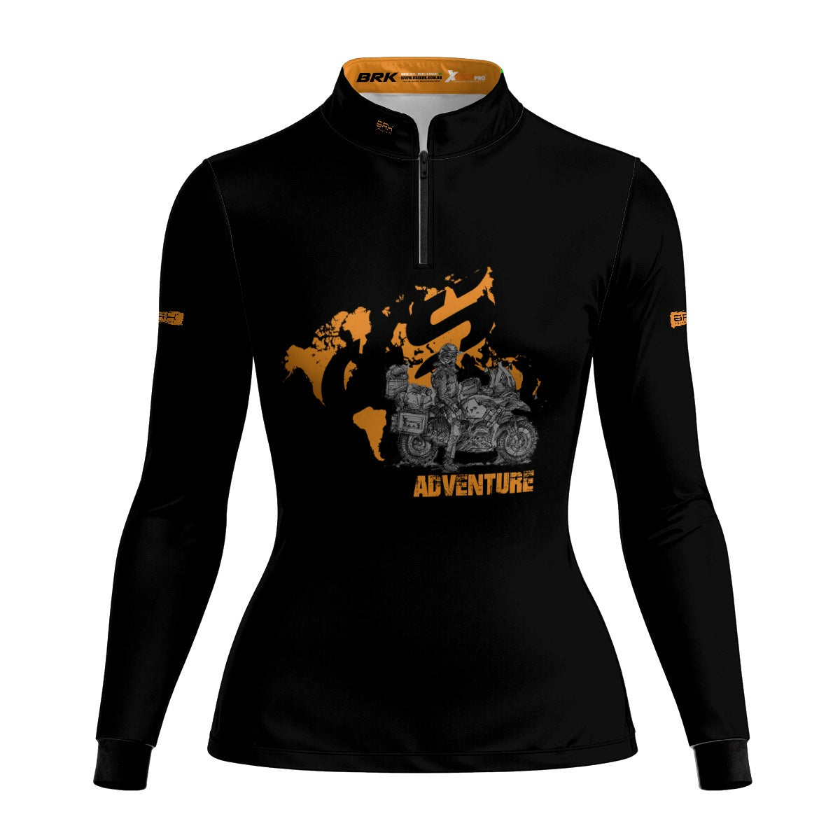 Camisa de Motociclismo Feminina Brk GS Big Trail Adventure Com Proteção Solar UV50+