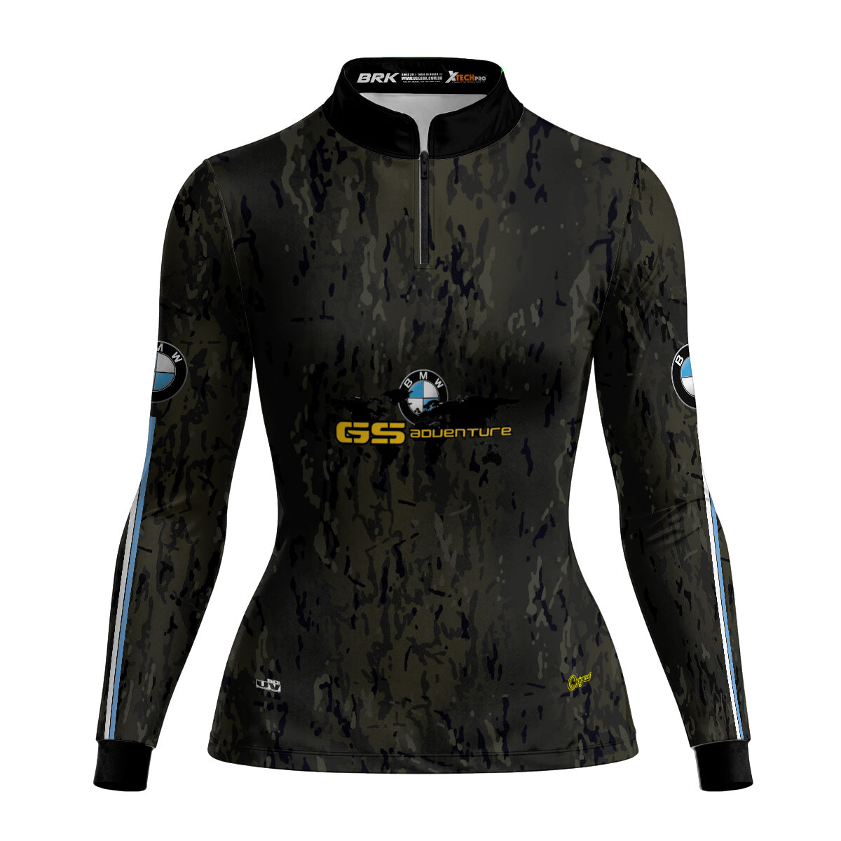 Camisa de Motociclismo Feminina Brk GS Adventure com Proteção UV50+