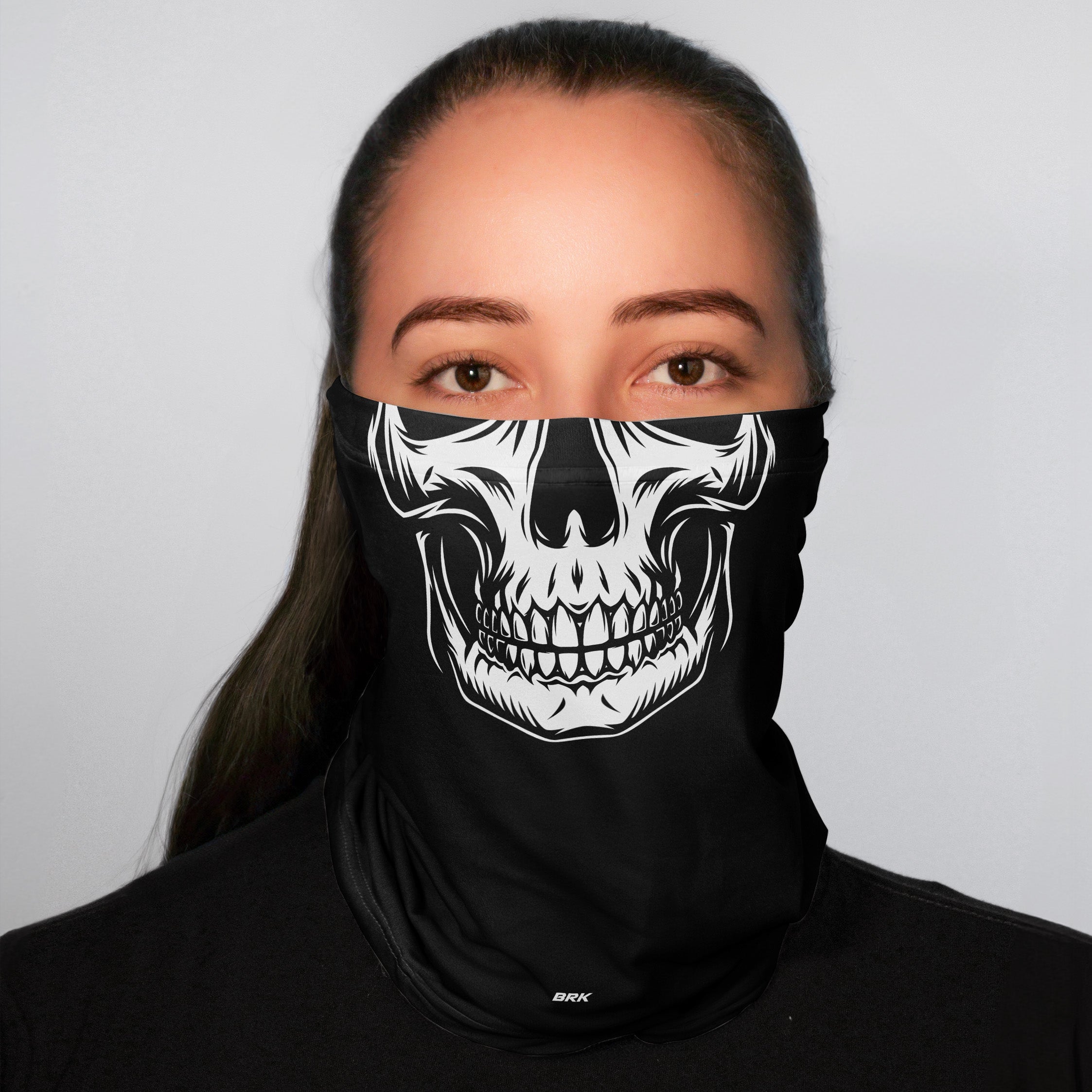 Bandana Tubeneck Brk Caveira com Proteção UV50 - Envio Imediato