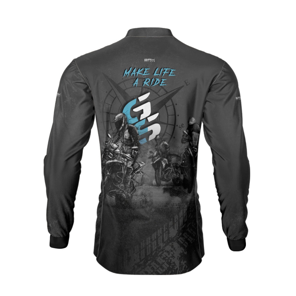 Camisa de Motociclismo Brk GS Life A Ride com Proteção Solar UV50+