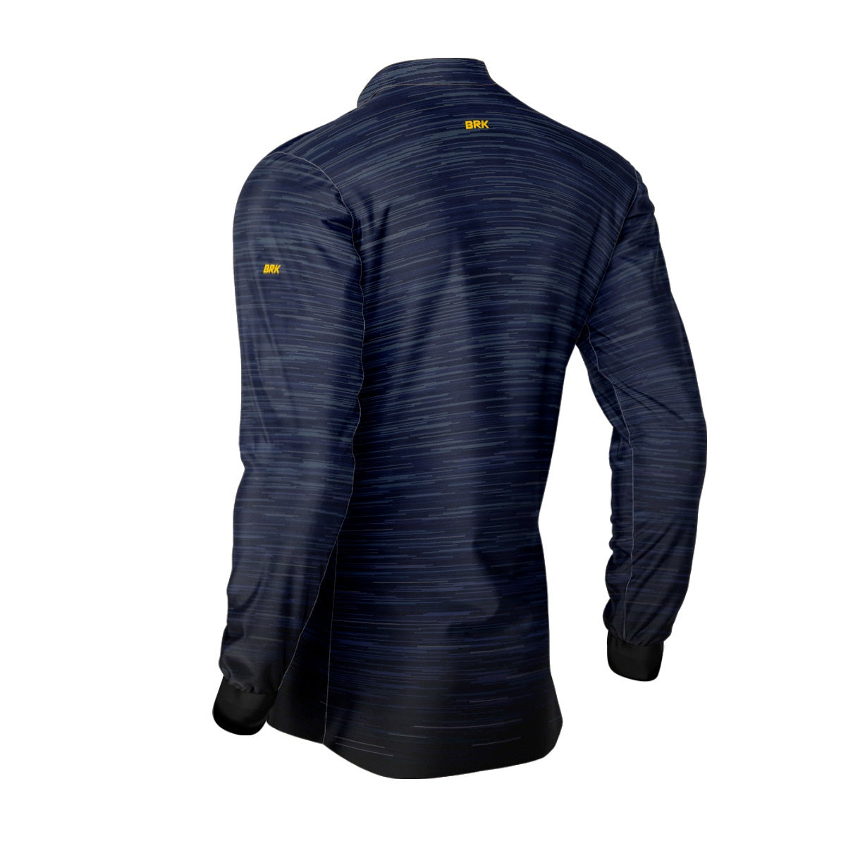 Camisa de Motociclismo Brk Mescla Azul Escuro com Proteção Solar UV50+