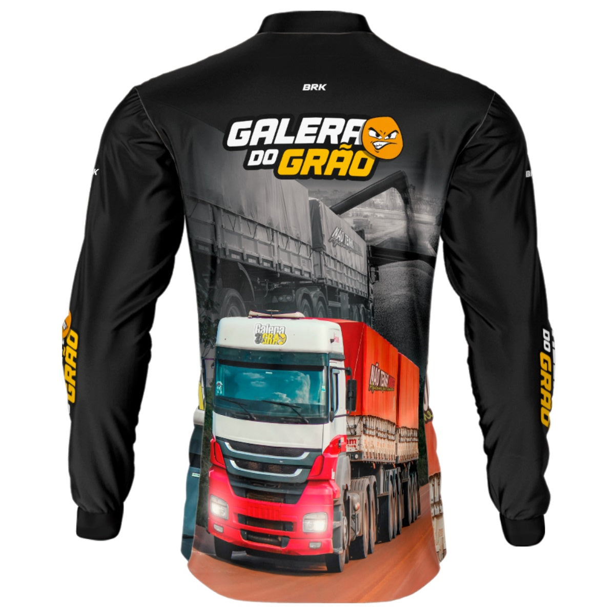 Camisa de Caminhão Brk Galera Do Grão com UV50+