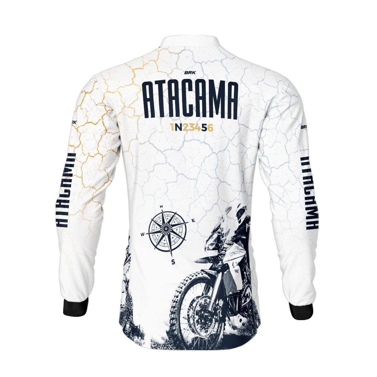 Camisa Expedição Brk Branca Atacama Chile com UV50 Envio Imediato