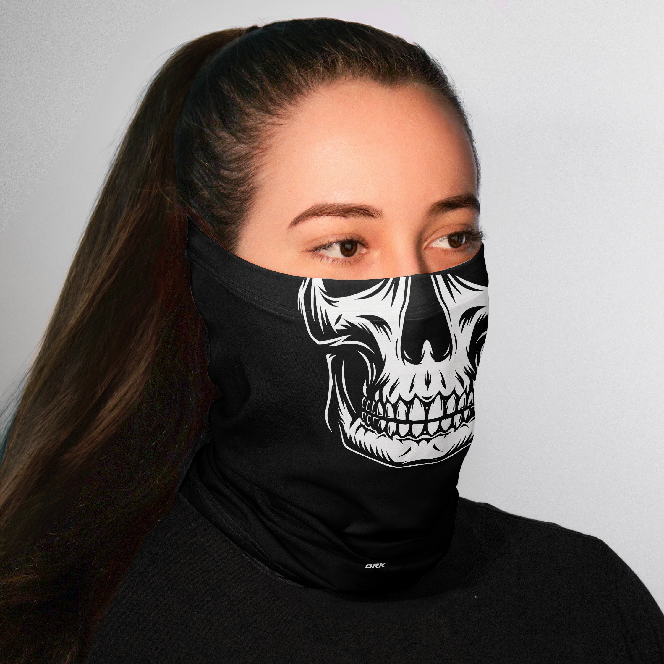 Bandana Tubeneck Brk Caveira com Proteção UV50 - Envio Imediato