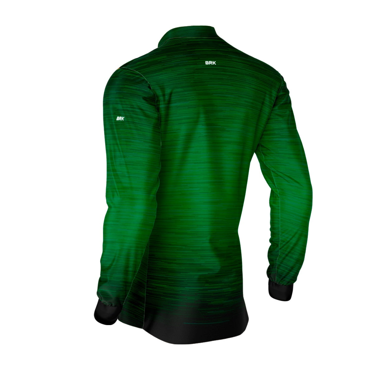 Camisa de Motociclismo Brk Mescla Verde Escuro com Proteção Solar UV50+