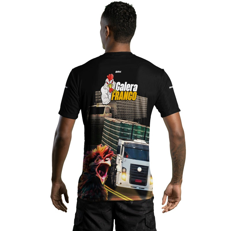 Camiseta de Caminhão Brk Galera do Frango Com Uv50+