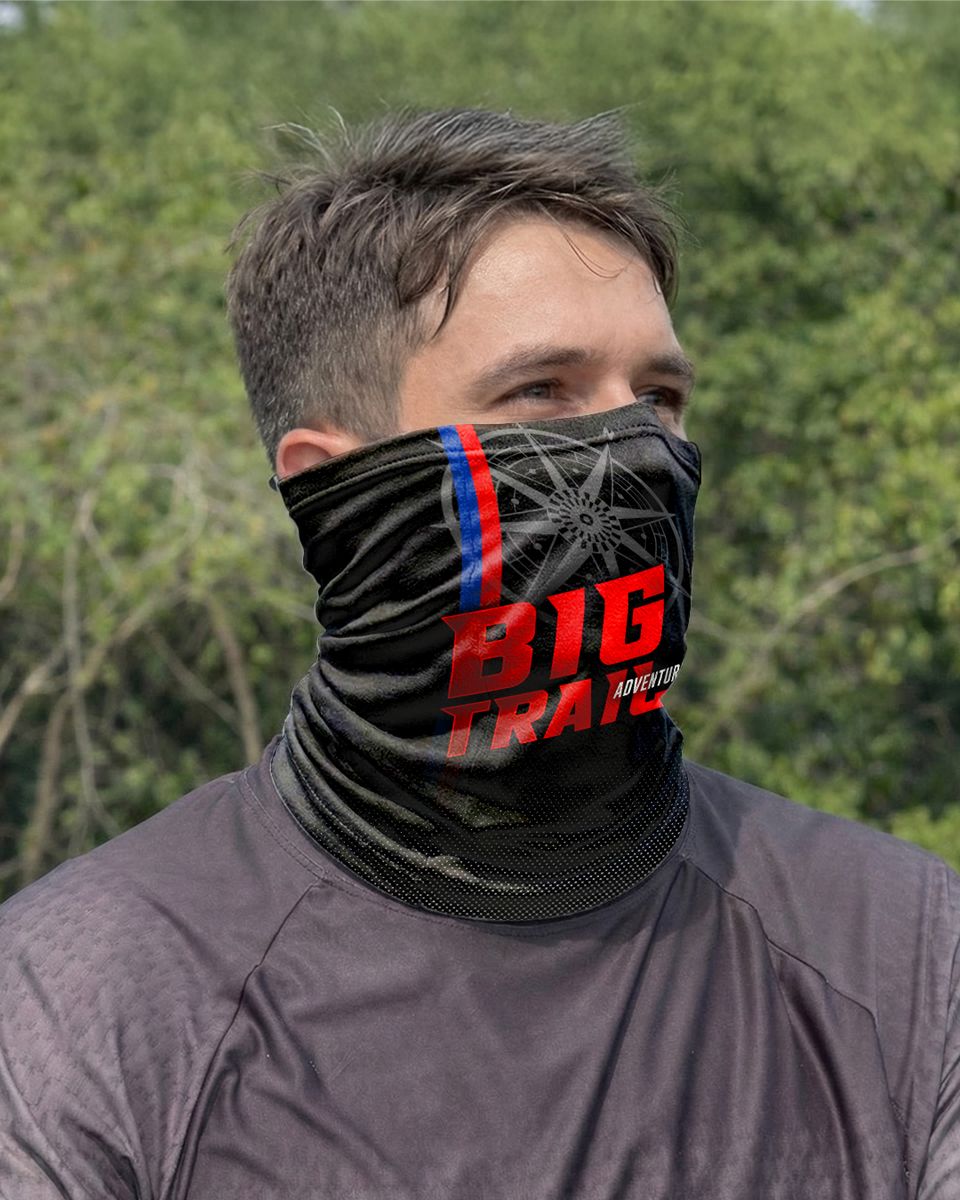 Bandana para Pescoço Big Trail Adventure BRK com UV50+