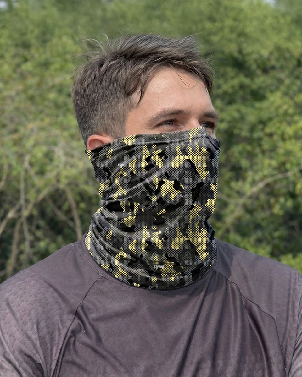 Bandana para Pescoço Brk Camuflada New Generation com Proteção UV50+