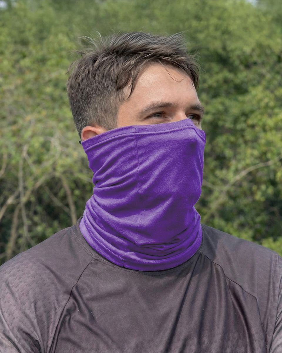 Bandana para Pescoço Brk Roxo Mosaico com Proteção UV50+