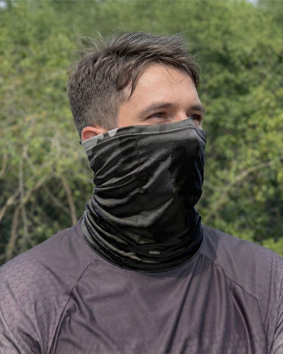 Bandana para Pescoço Camo Stealth BRK com Proteção UV50+