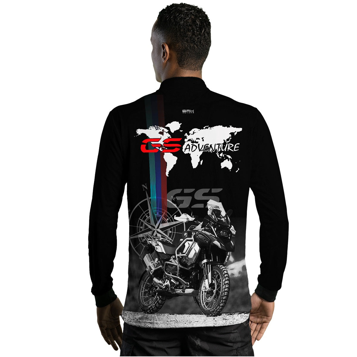 Camisa de Motociclismo Brk GS Adventure com Proteção Solar UV50+