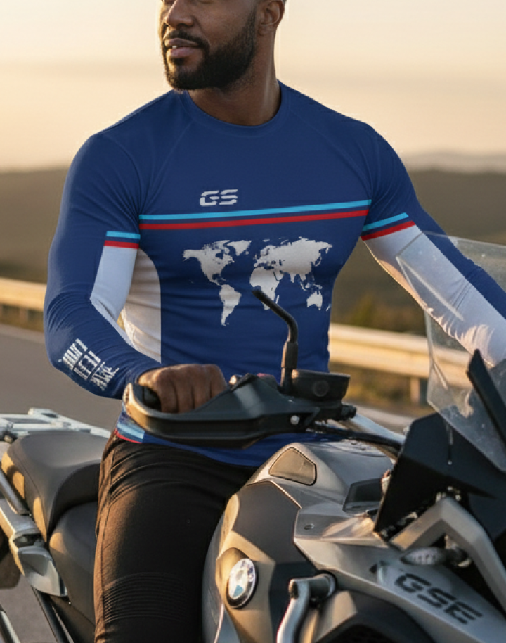 Camisa UV50 Segunda Pele Brk GS Make Life a Ride