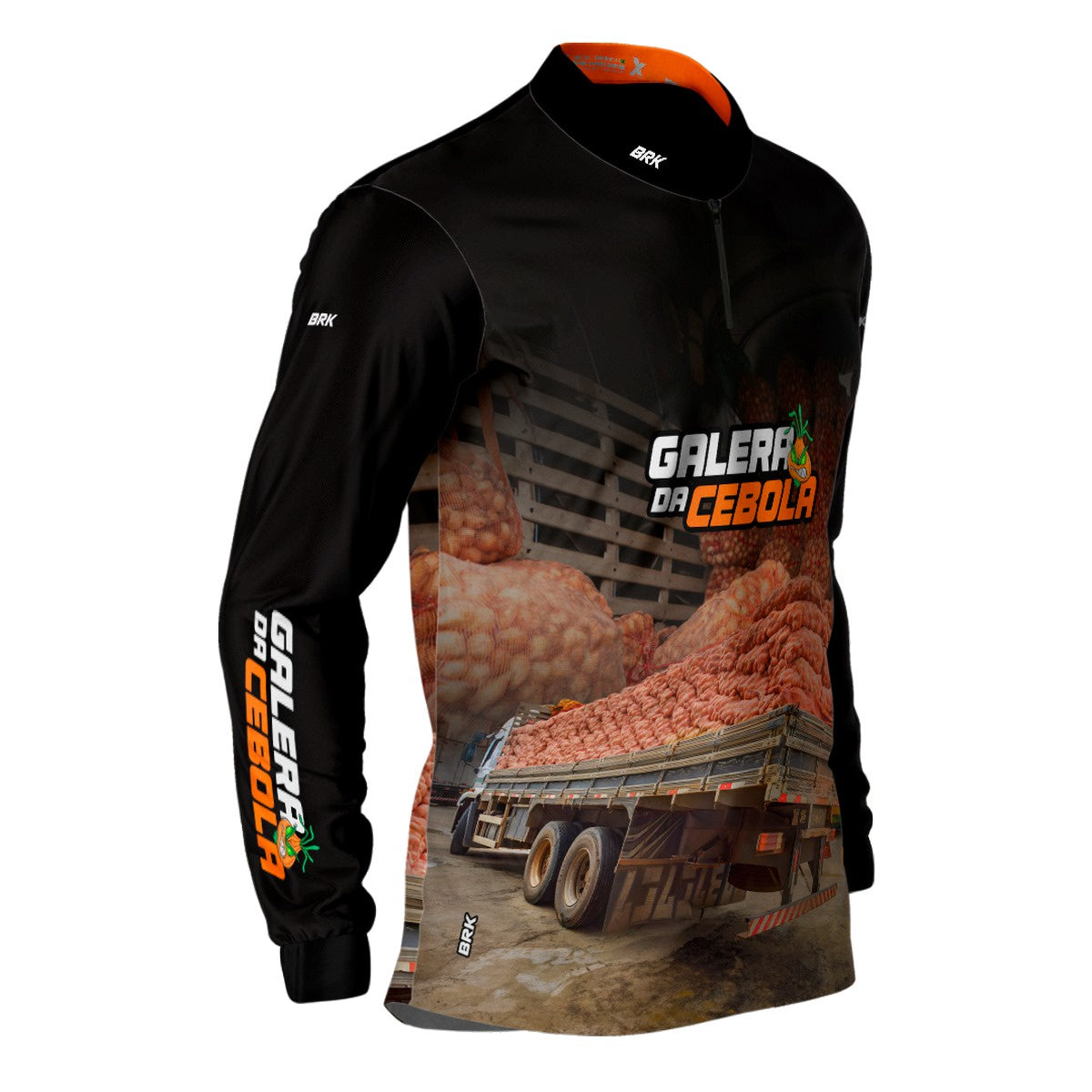 Camisa de Caminhão Brk Galera da Cebola com Proteção Solar UV50+