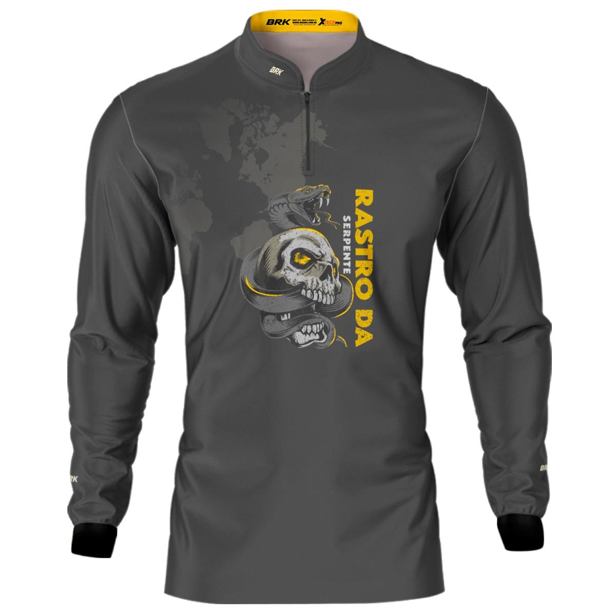 Camisa de Motociclismo Brk Expedição Rastro da Serpente com UV50+