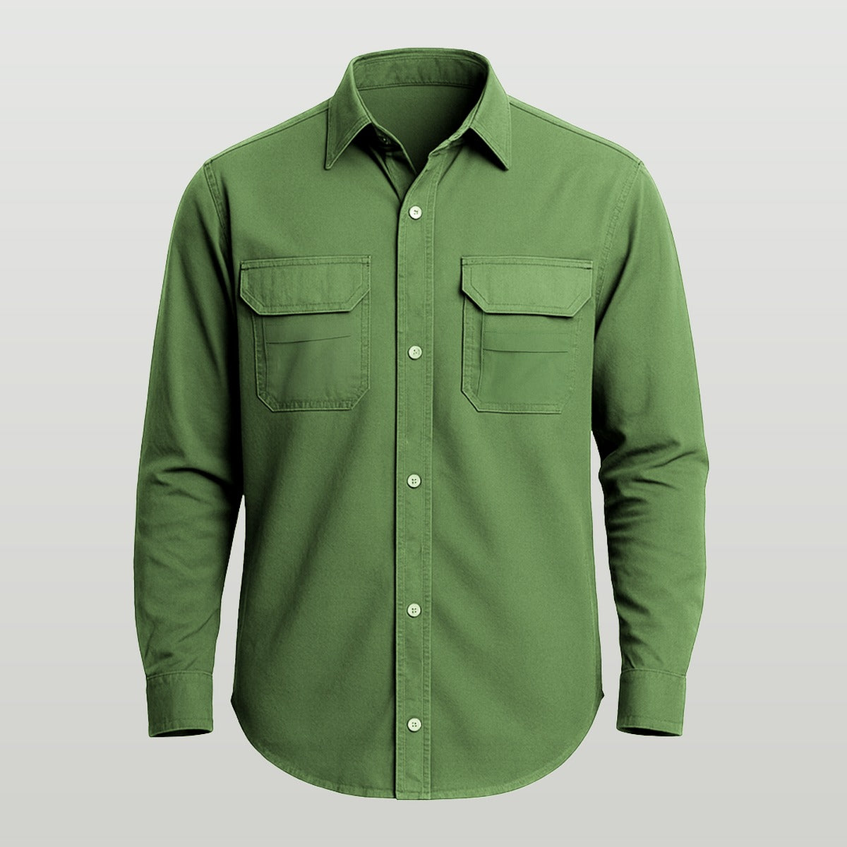 Camisa de Botão Brk Verde Aventura com Proteção UV50+