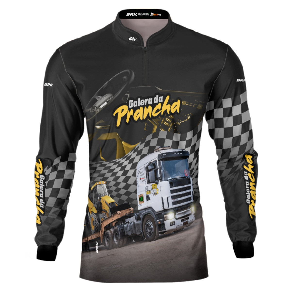 Camisa de Caminhão Brk Galera da Prancha com UV50+