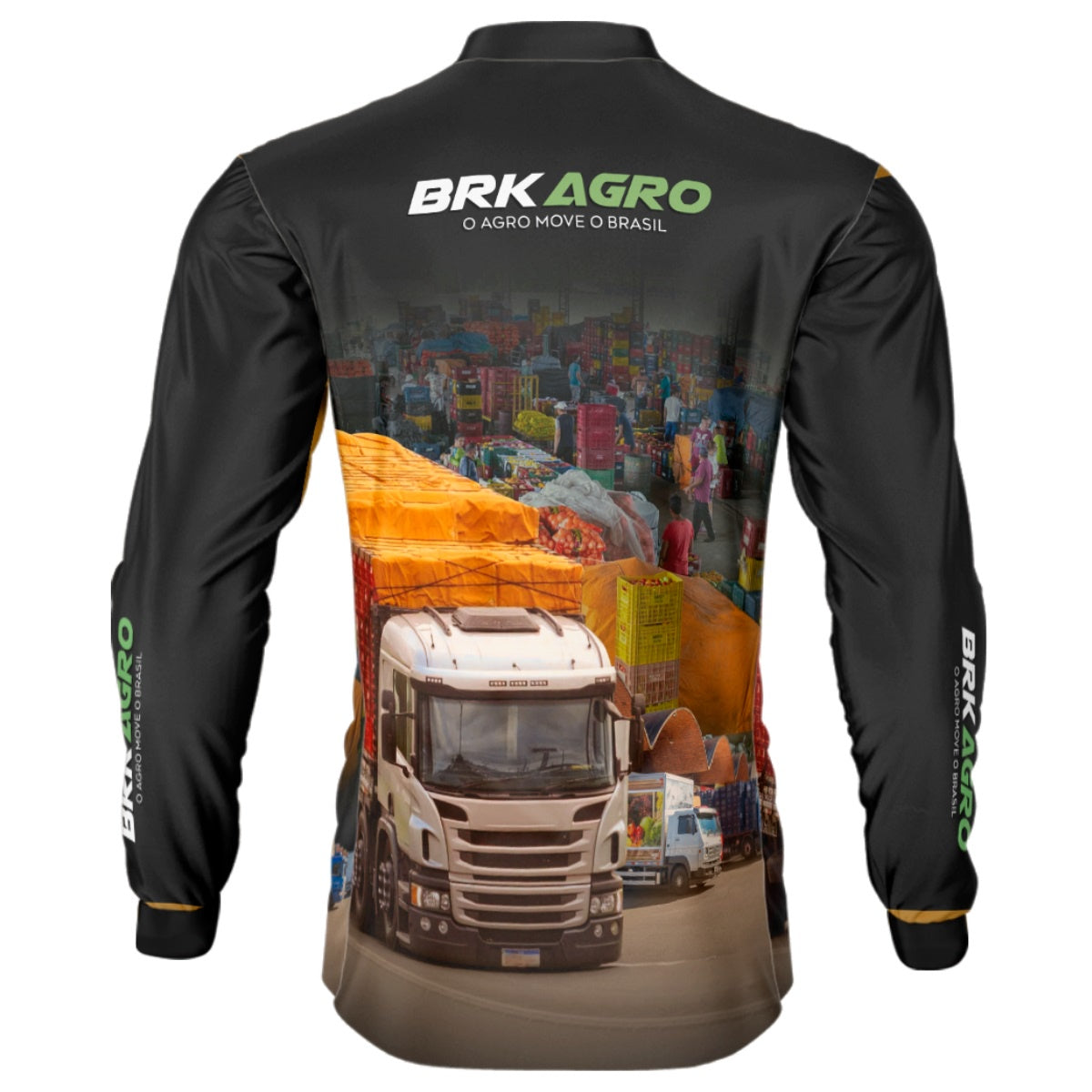 Camisa Agro Brk Ceasa Caminhão com Proteção Solar UV50+