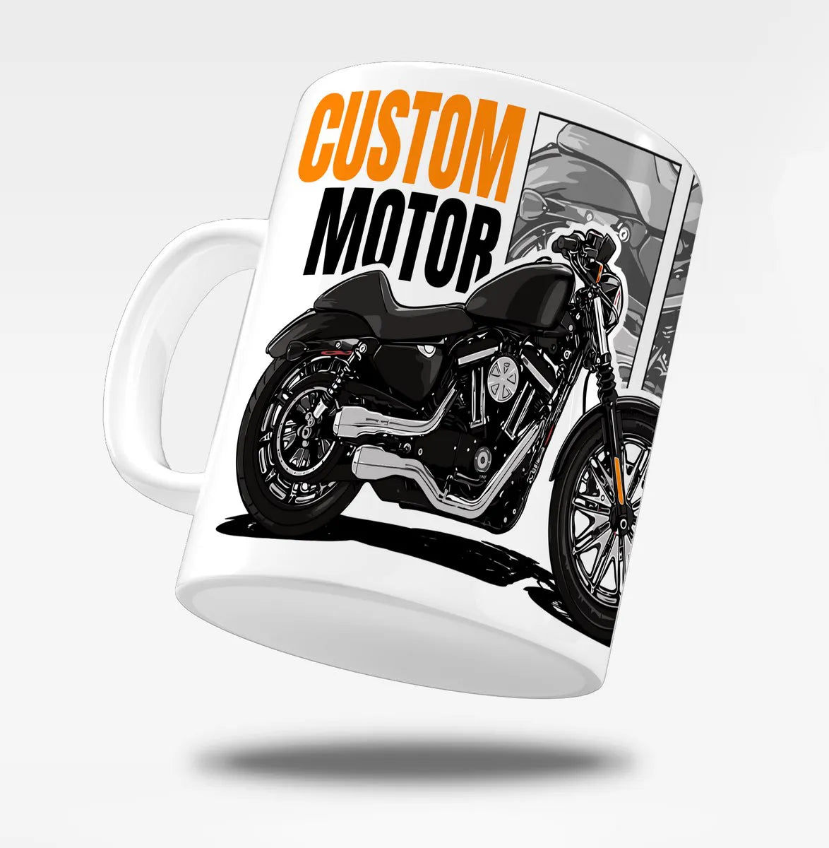 Caneca Brk Motociclismo Moto Custom 325ml