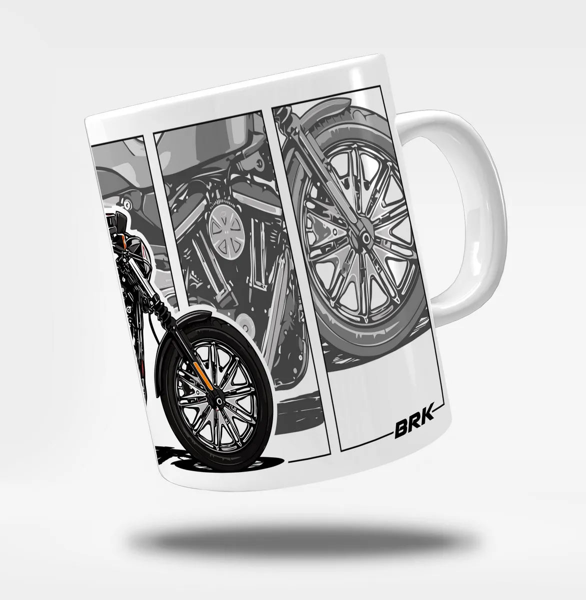 Caneca Brk Motociclismo Moto Custom 325ml