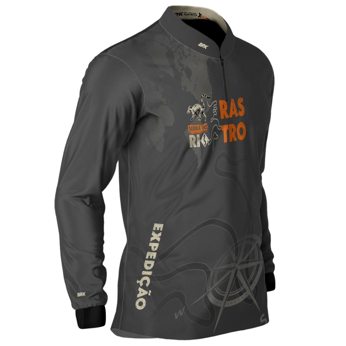 Camisa de Motociclismo Brk Expedição Serra do Rio Rastro com UV50+