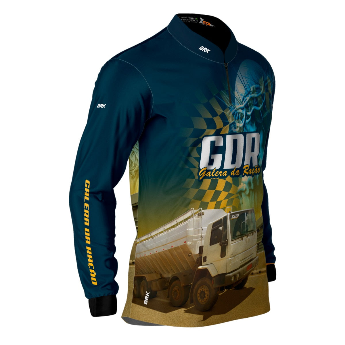 Camisa de Caminhão Brk Galera da Ração com UV50+