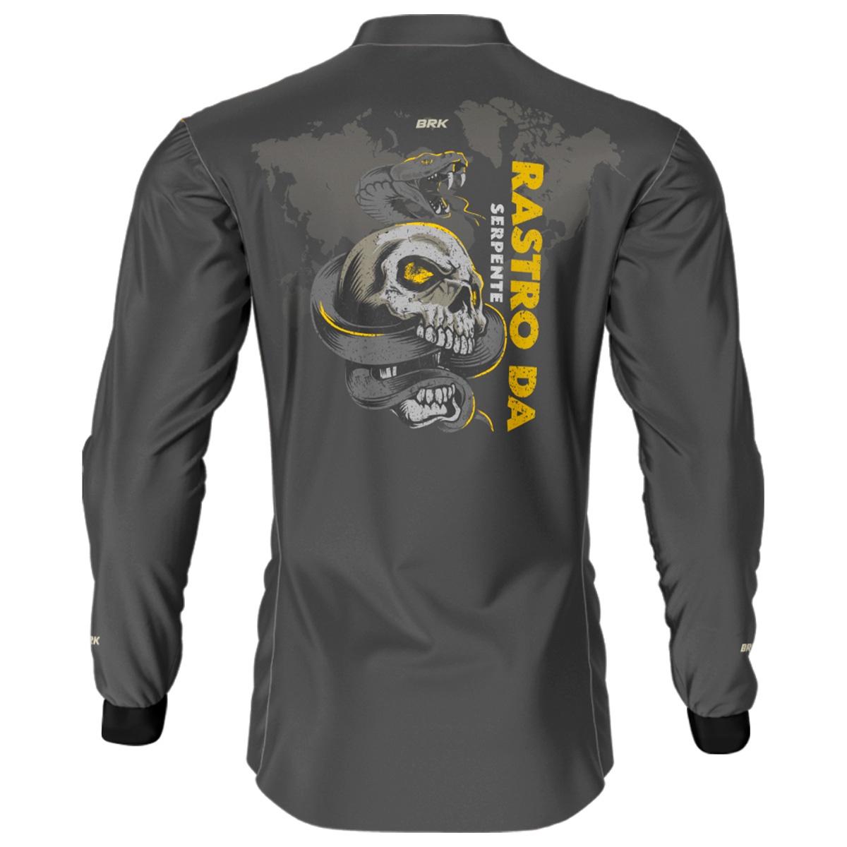 Camisa de Motociclismo Brk Expedição Rastro da Serpente com UV50+