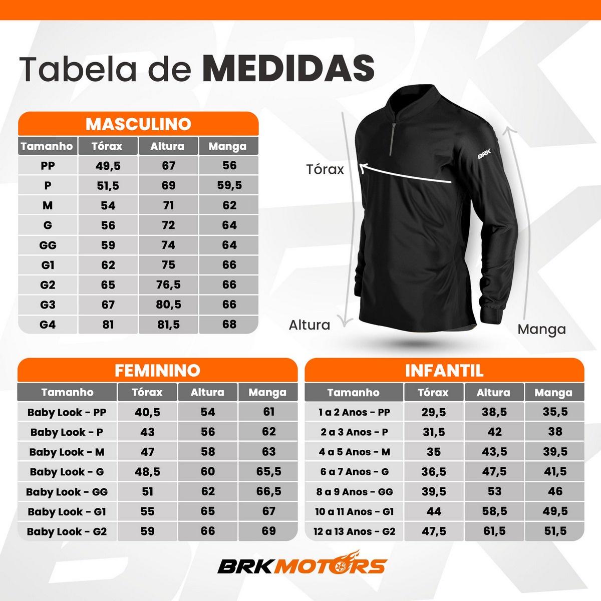 Camisa de Caminhão Brk Iluminado Por Deus Fé com Proteção UV50+