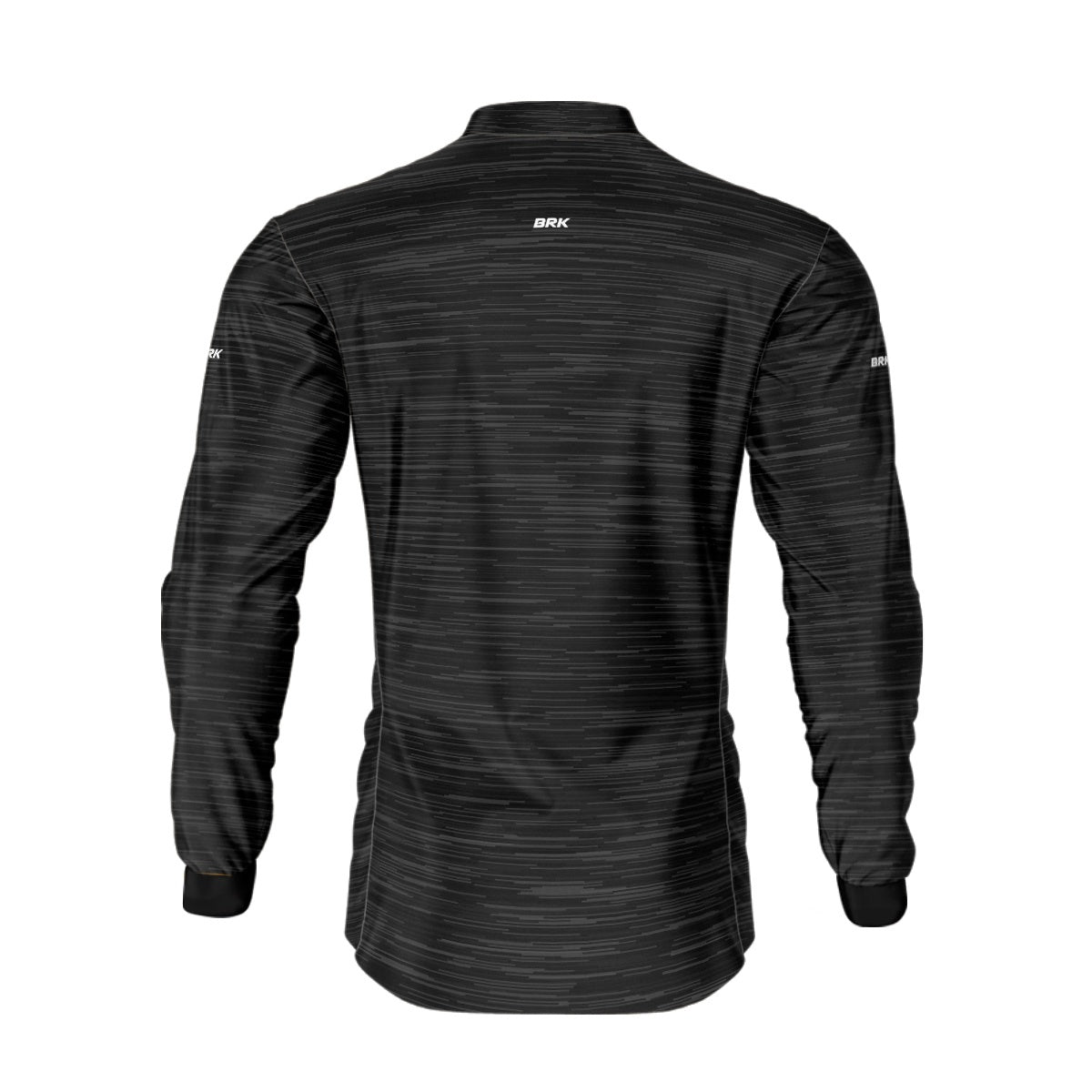 Camisa de Motociclismo Brk Mescla Cinza Escuro com Proteção Solar UV50+