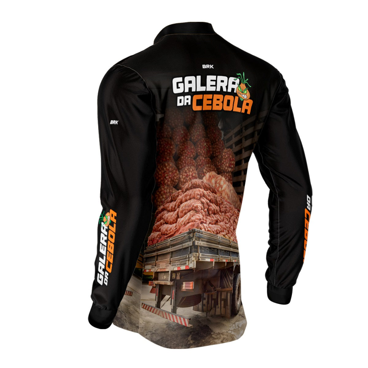 Camisa de Caminhão Brk Galera da Cebola com Proteção Solar UV50+